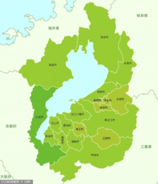 滋賀県エリアマップ